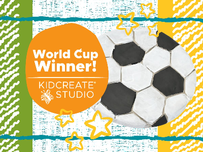 Kidcreate Studio - Johns Creek. Fun Friday-  World Cup Winner!  (4-10 Years)